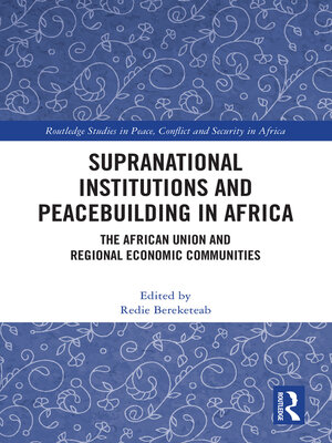 cover image of Supranational Institutions and Peacebuilding in Africa